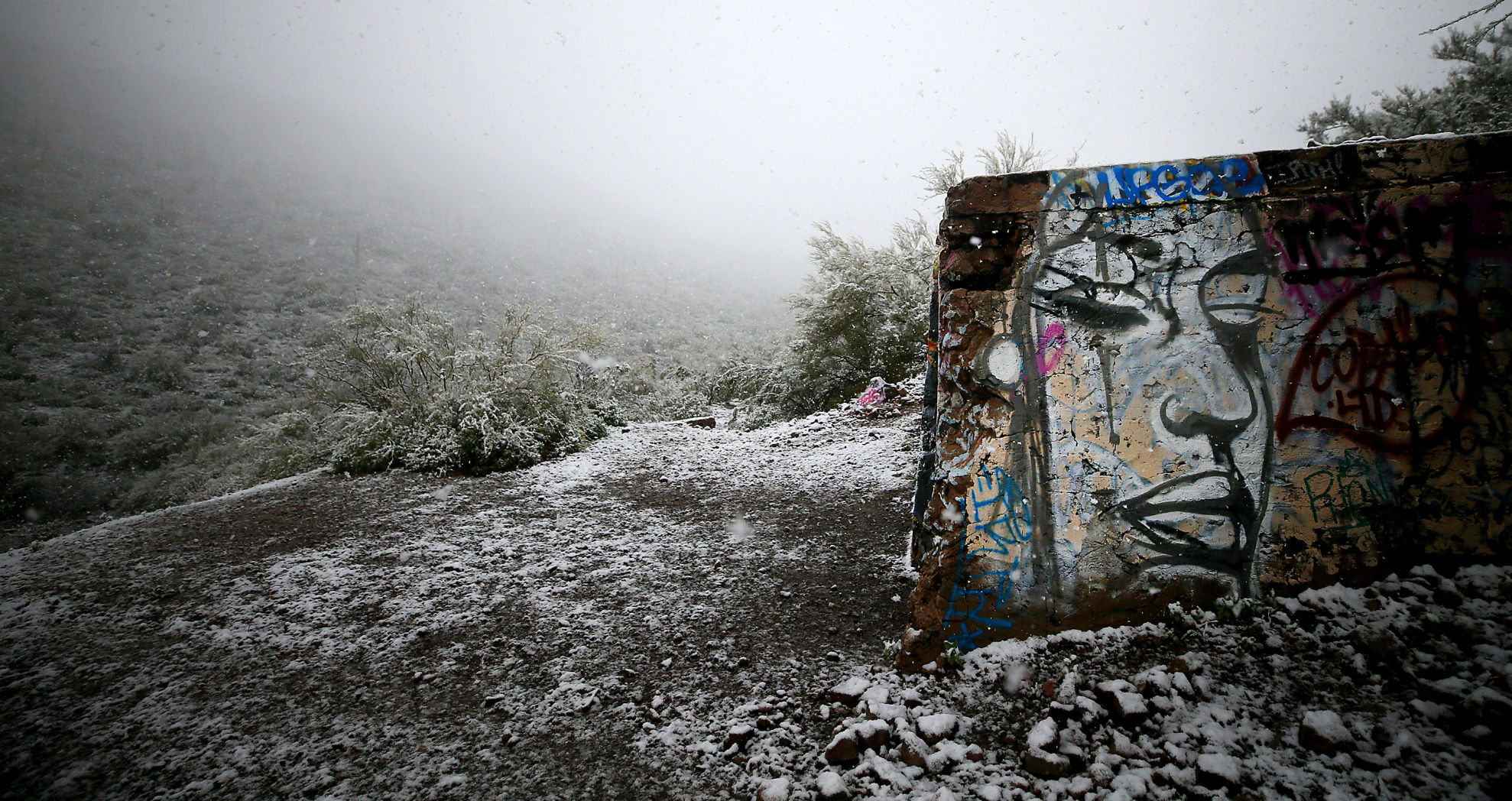 Snow in the Old Pueblo